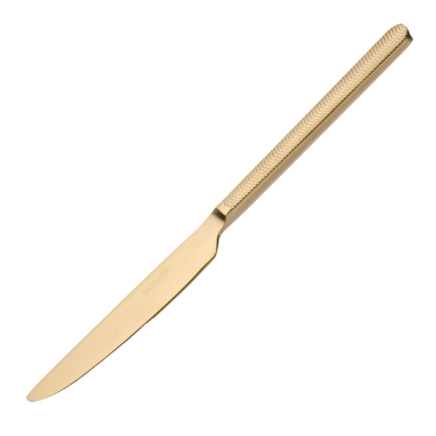 Фото Нож столовый Bonna Illusion Mat Gold L 228 мм — арт. 1225ILUO1MGD 3