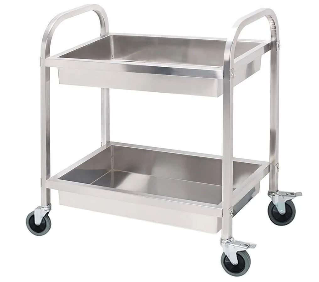 Тележка сервировочная CuisinAid CD-RST2BW