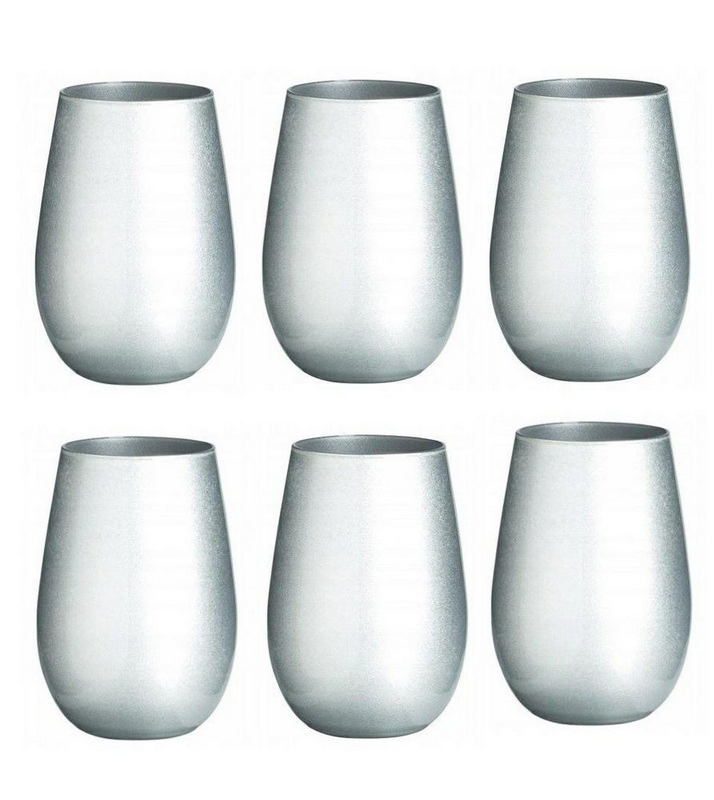 Фото Стакан Олд Фэшн Stolzle Elements 465мл Silver d85 h120мм — арт. 3520012EL020 1