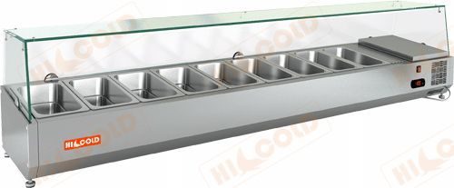 Холодильная витрина HICOLD VRX 2000 1/3