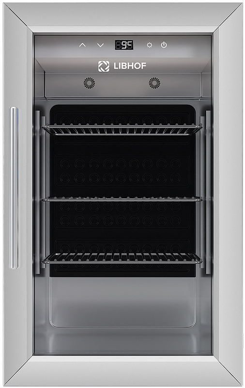 Фото Шкаф барный холодильный Libhof CMB-63 silver — арт. libcmb63s 5
