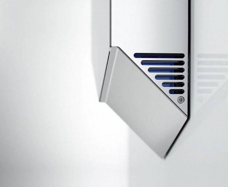 Фото Сушилка для рук автоматическая Dyson Airblade V HU02 цвет никель 3