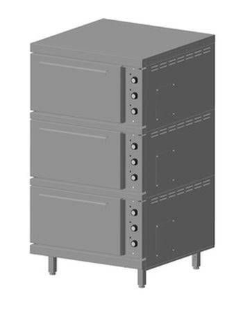 Шкаф жарочный электрический ШЖ-3-840х840х1500-62