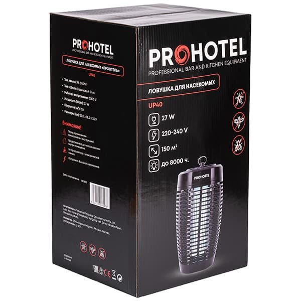 Фото Лампа инсектицидная ProHotel UP40 2