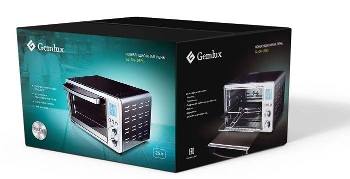 Печь конвекционная электрическая Gemlux GL-OR-1555