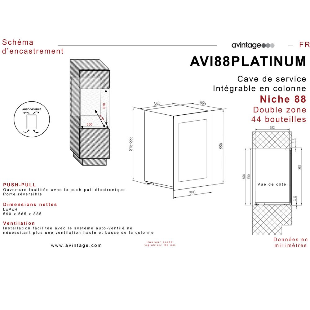 Фото Шкаф винный Avintage — арт. AVI88PLATINUM 6