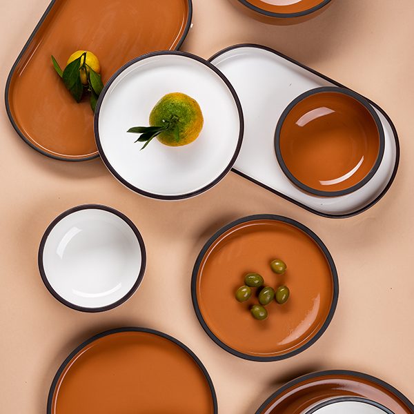 Фото Блюдо для подачи KunstWerk Bliss 297х169 мм, H 27 мм, с бортом, фарфор, белый — арт. CHP12515-1137C 4