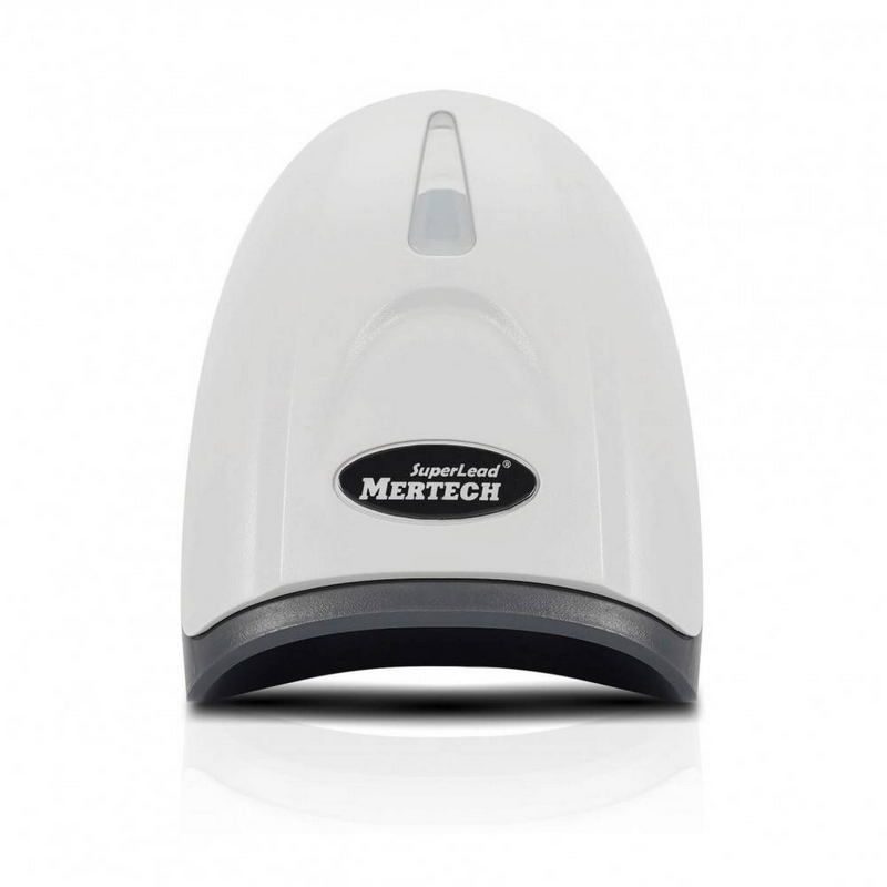 Фото Ручной сканер штрих-кода MERTECH 2310 P2D USB, USB эмуляция RS232 white 2