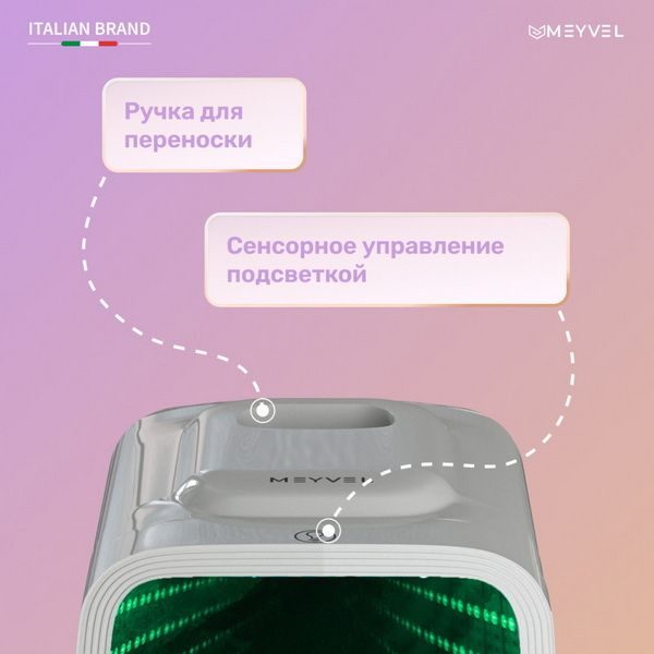 Фото Холодильник для косметических средств Meyvel MD-04C3W-RGB 6