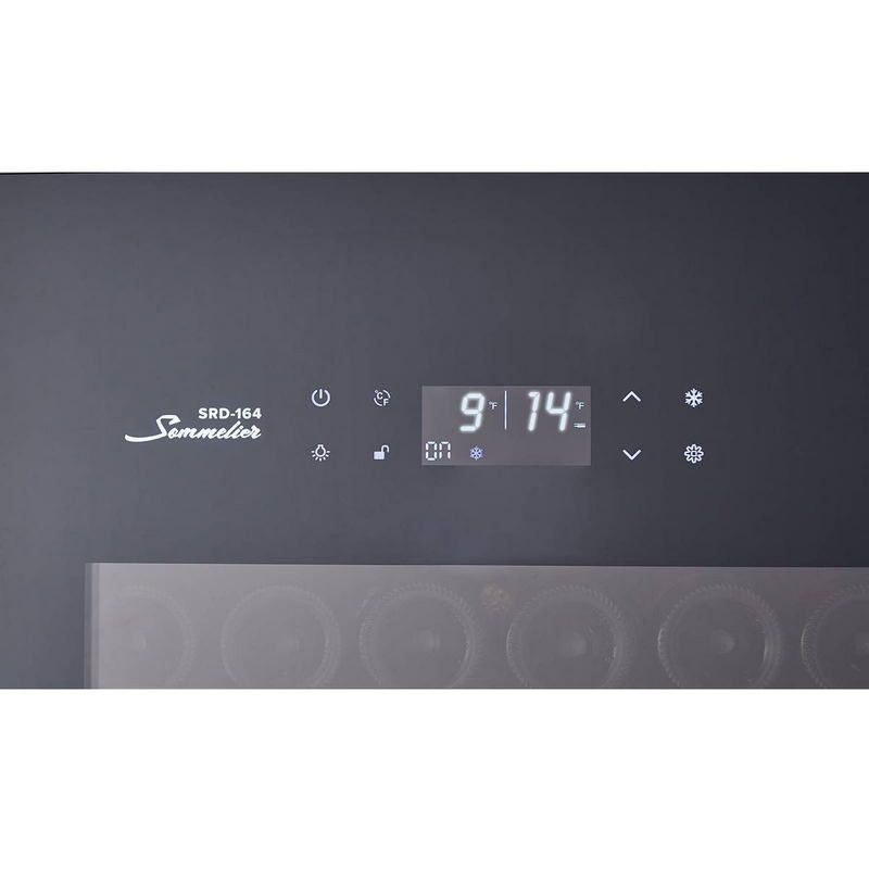 Фото Шкаф винный Libhof SRD-164 black — арт. libsrd164b 7