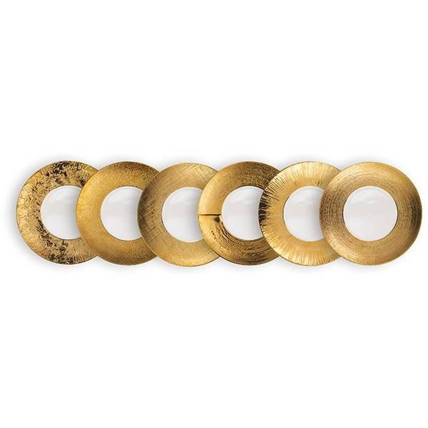 Тарелка Le CoQ Anemone артикул LDERX35OR011290