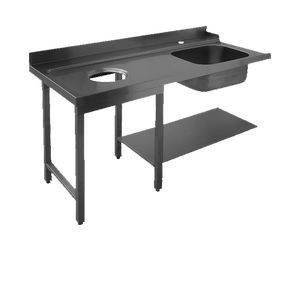 Стол предмоечный левый Apach Chef Line L75448