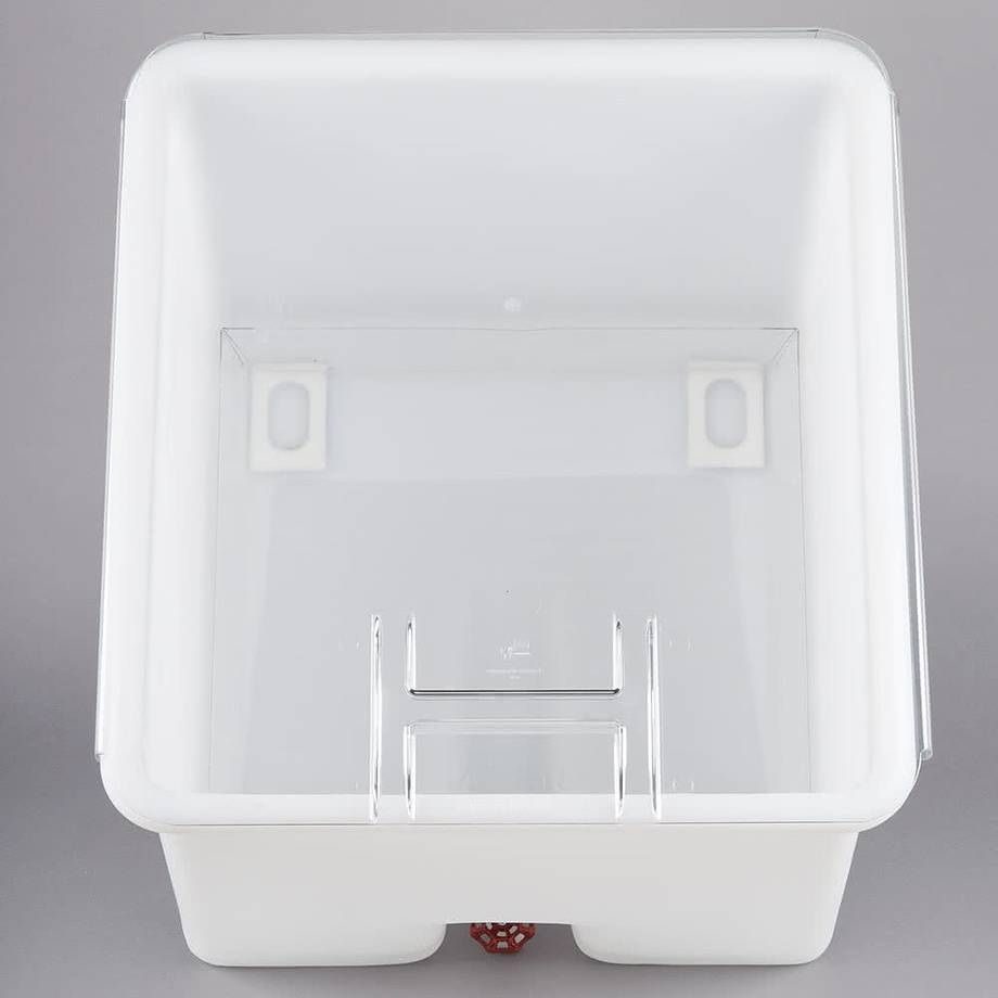 Фото Контейнер передвижной для овощей Cambro белый — арт. CC32 148 3