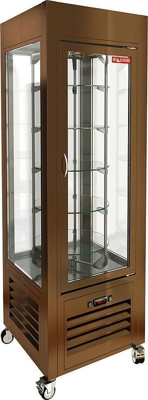 Шкаф кондитерский HICOLD VRC 350 R Bronze
