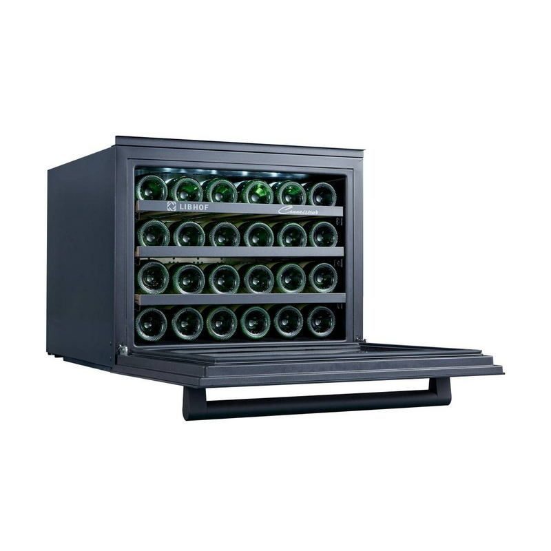 Фото Шкаф винный Libhof CK-24 black — арт. libck24b 2