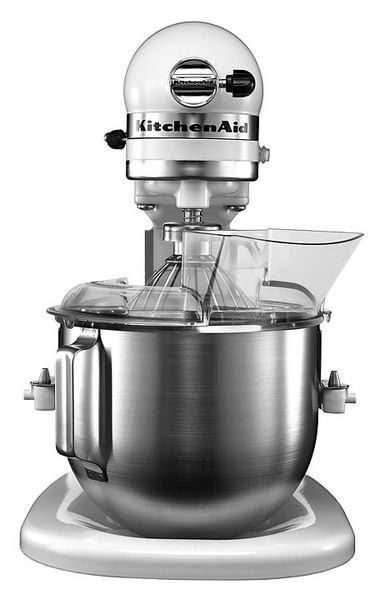 Фото Миксер планетарный настольный KitchenAid 5KPM5EWH белый 1