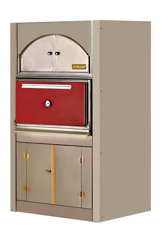 Печь на твердом топливе HJX-45/L ACX-P Burgundy