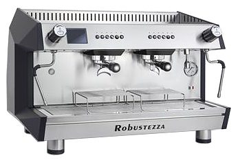 Кофемашина рожковая ROBUSTEZZA BZA2E черный/сталь