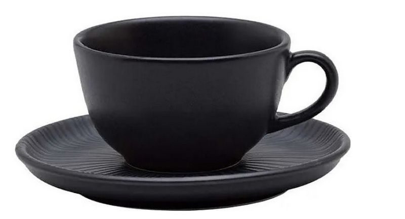 Чайная пара OXFORD Flat Onix мм артикул AO04-1C05