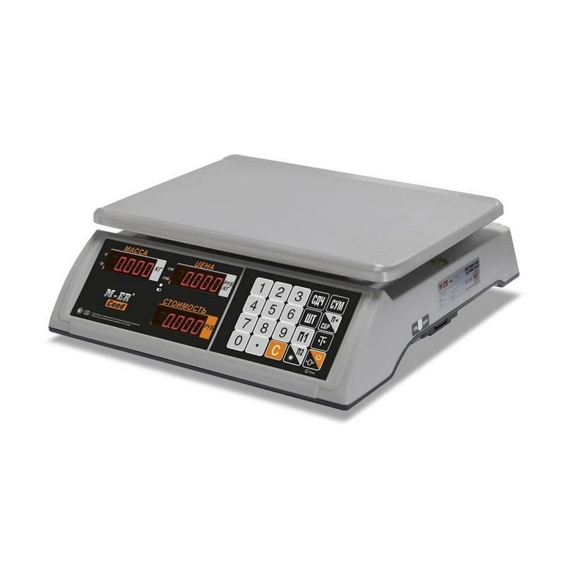Весы MERTECH M-er 327 ac-15.2 Ceed LED Белые