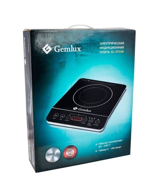 Фото Плита индукционная Gemlux GL-IP20A 3
