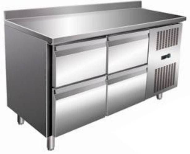 Стол морозильный COOLEQ GN2240BT бортик 4 ящика