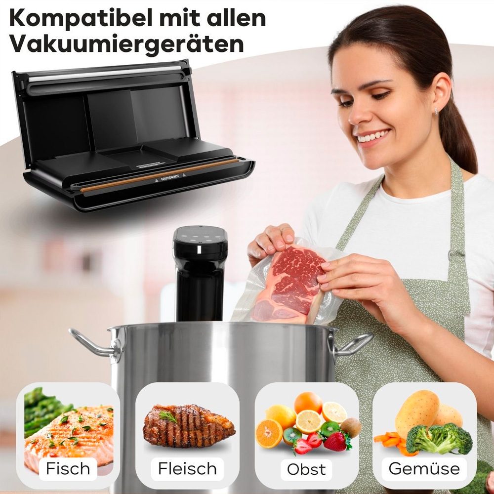 Фото Пакеты для вакуумирования Profi Cook PC-VK 1015 + PC-VK 1080 — арт. PC-VK 1015 + PC-VK 1080 28*40 3