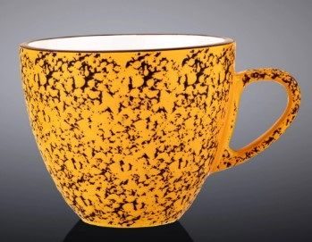 Чашка Wilmax Splash желтая мл артикул WL-667435/A