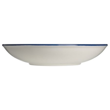 Фото Тарелка глубокая Bonna Linea 1300 мл, D 250 мм, H 50 мм, синий, форма Банкет — арт. LNEMABLM25CK 1