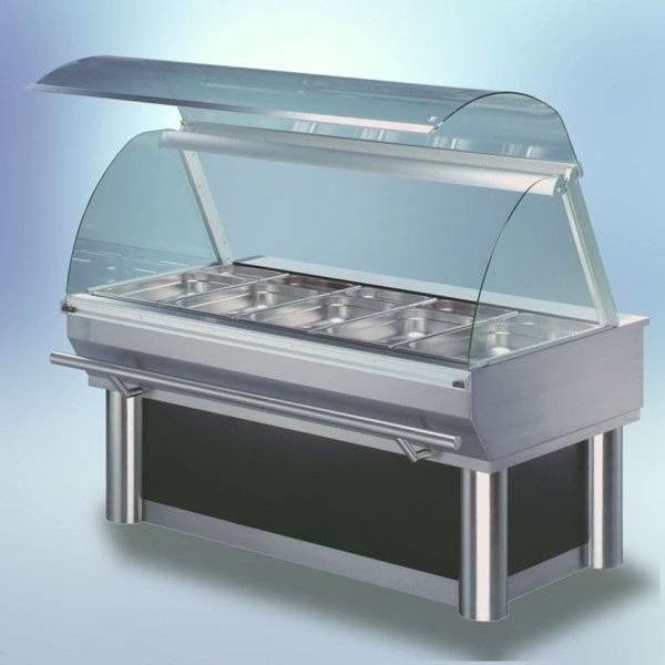 Витрина нейтральная напольная UBERT Deli DNT51SS