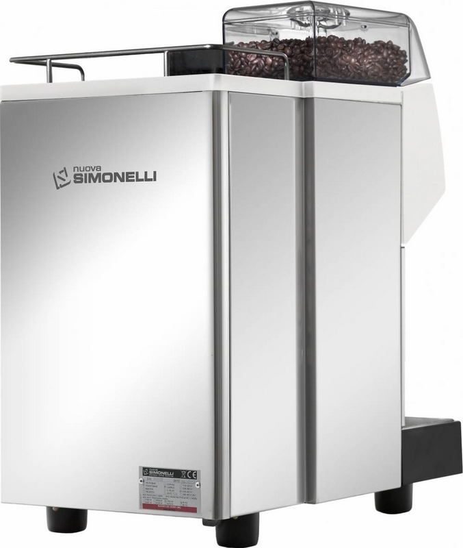 Фото Кофемашина суперавтомат Nuova Simonelli Prontobar 1 Grinder AD black + Russian LCD 2