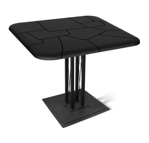 Фото Столешница Sheffilton SHT-TT30 83/83 пластик черный 4