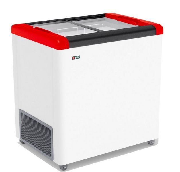 Морозильный ларь Gellar FG 250 C красный