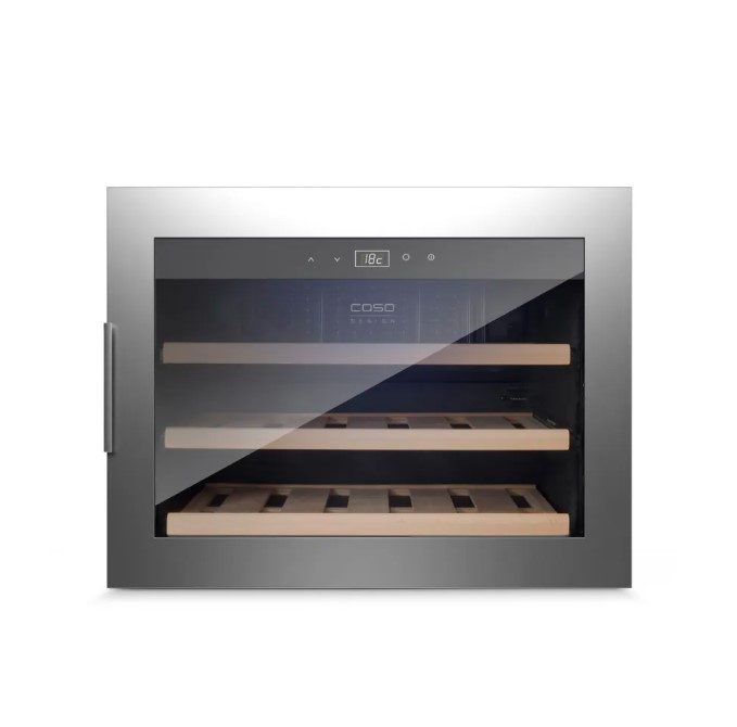 Шкаф винный CASO WineSafe 18 EB Inox