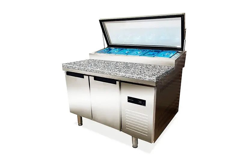 Фото Стол для пиццы CLSY Saladetta 120 камень 4
