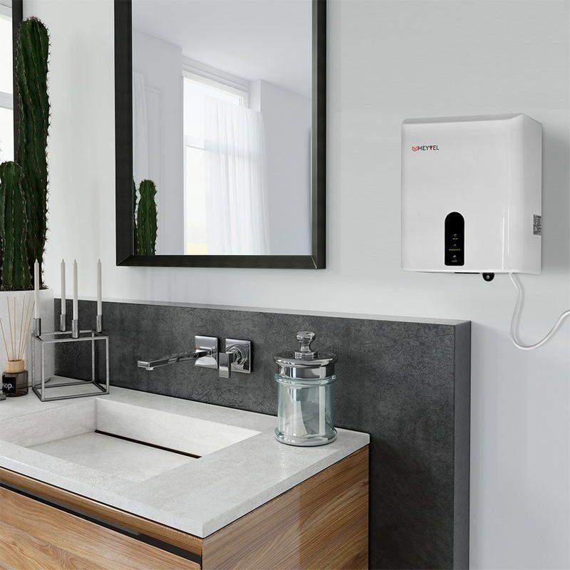 Фото Сушилка для рук автоматическая Meyvel MH3-1000P4 (white) 6