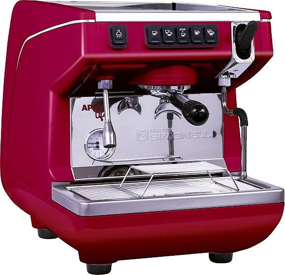 Фото Кофемашина рожковая автоматическая Nuova Simonelli Appia LIFE 1gr V 220V red + high groups 3