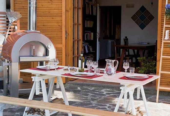 Дровяная печь для пиццы Alfa Pizza Lainox 07AC350F