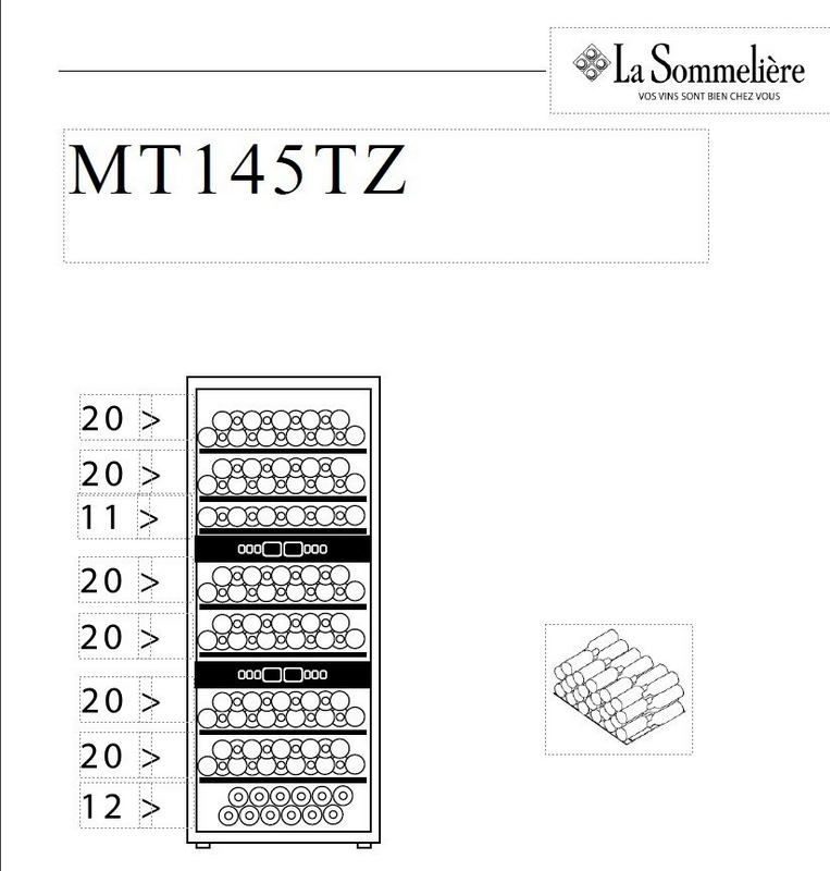 Фото Шкаф винный La Sommeliere — арт. MT145TZ 10