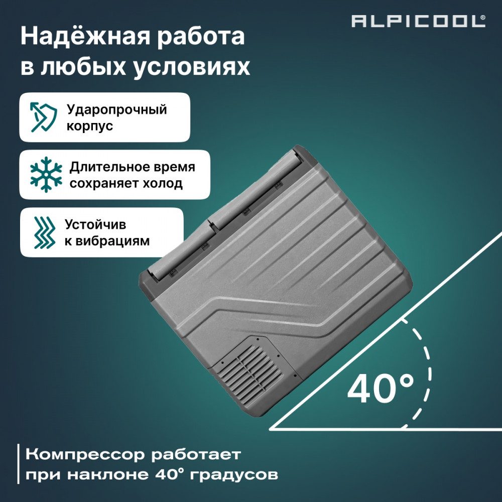 Фото Автохолодильник Alpicool NLD55 (12/24) 11