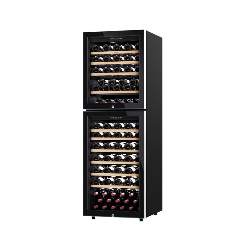 Фото Шкаф винный Libhof GQD-120 black — арт. libgqd120b 4