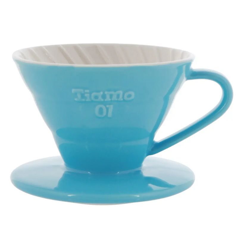 Воронка керамическая Tiamo V01 HG5543BB голубая