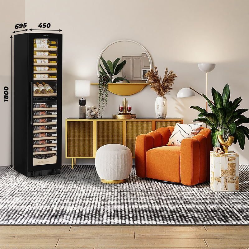 Фото Шкаф винный Meyvel MV106-KBT2 (Slim) 1
