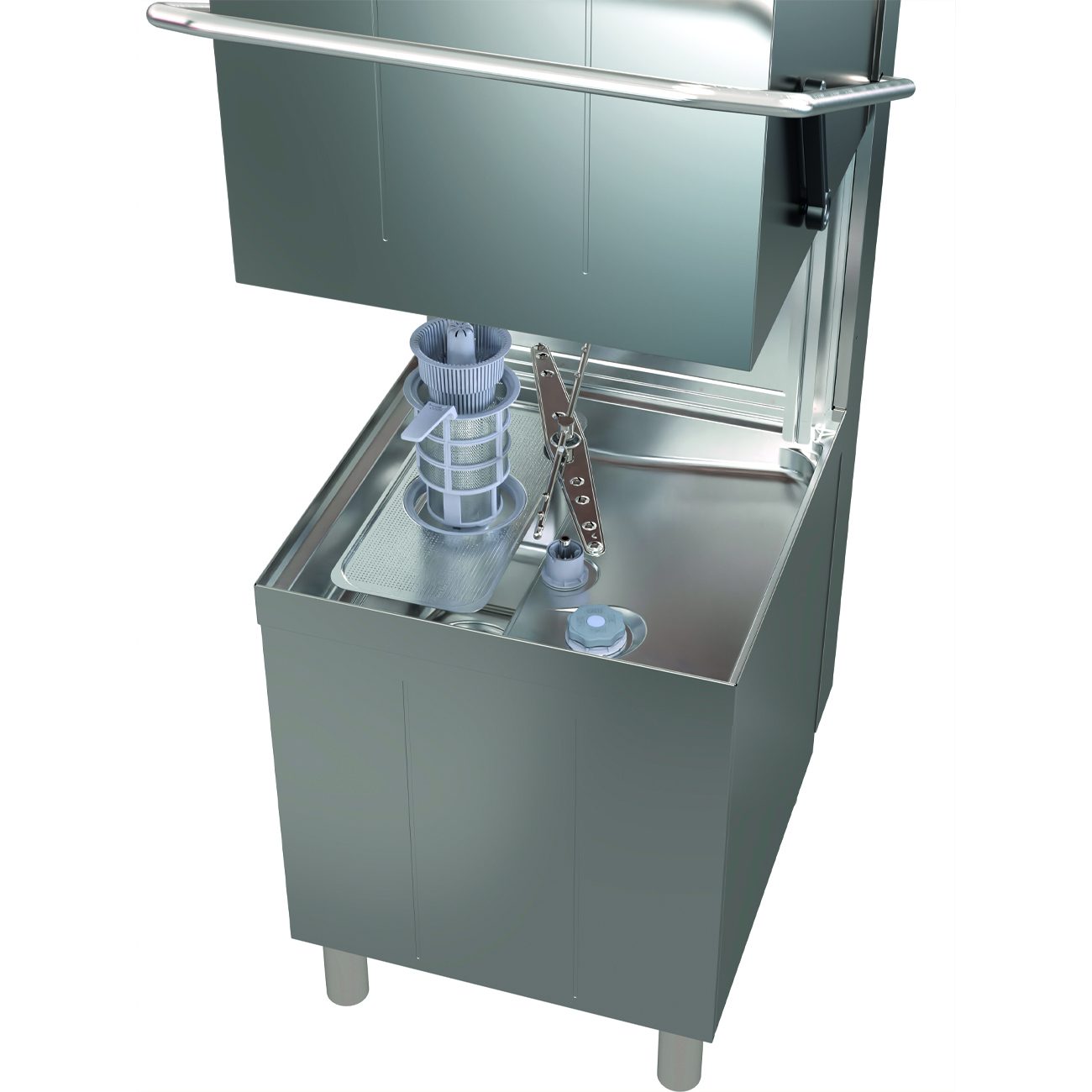 Фото Машина посудомоечная купольная SMEG система HTR +, SHR +, водоумягчитель — арт. SPH505SH 4