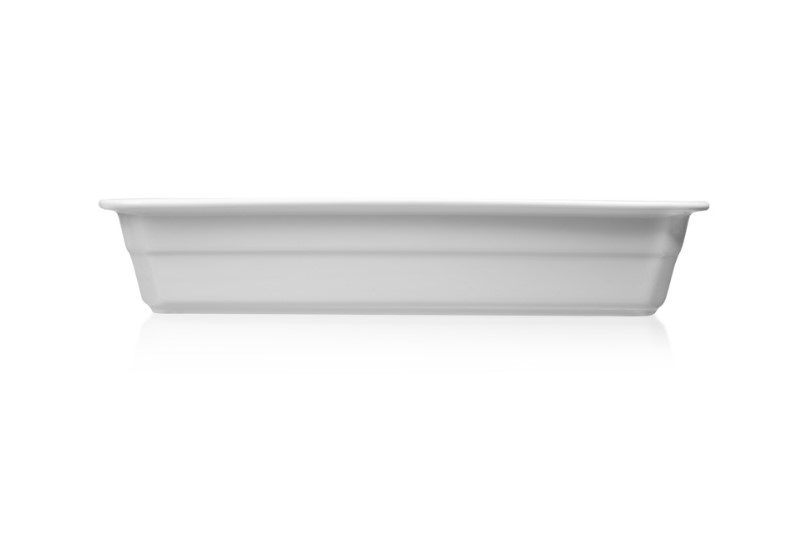 Фото Гастроемкость Corone Cottura GN 1/2-60 фарфор, белая 4 л — арт. фк099 1