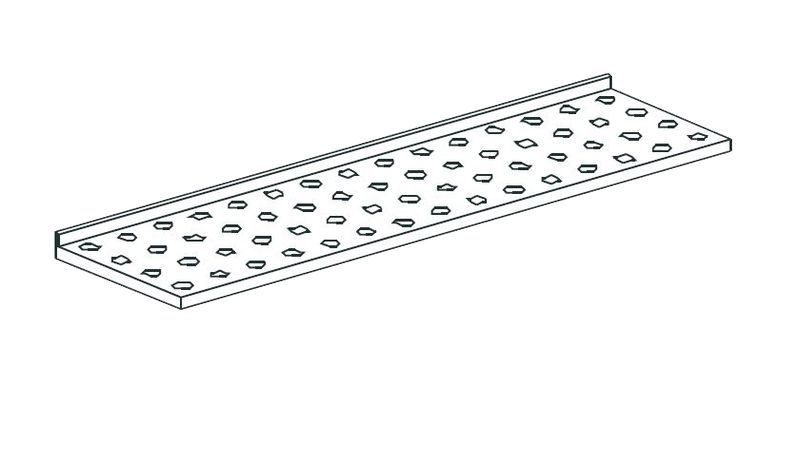 Полка перфорированная Apach Chef Line LSWP6030