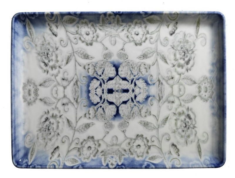 Тарелка Kutahya Blue Blanc L BNTAN18x13DU891310