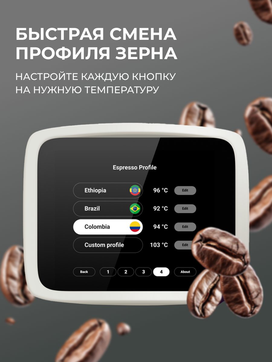 Фото Кофемашина рожковая автоматическая Manifesta Speciale Graphite — арт. MSGRV2GB 7