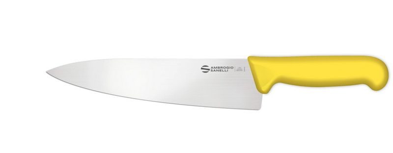 Нож кухонный Sanelli Supra желтый артикул SC49024Y