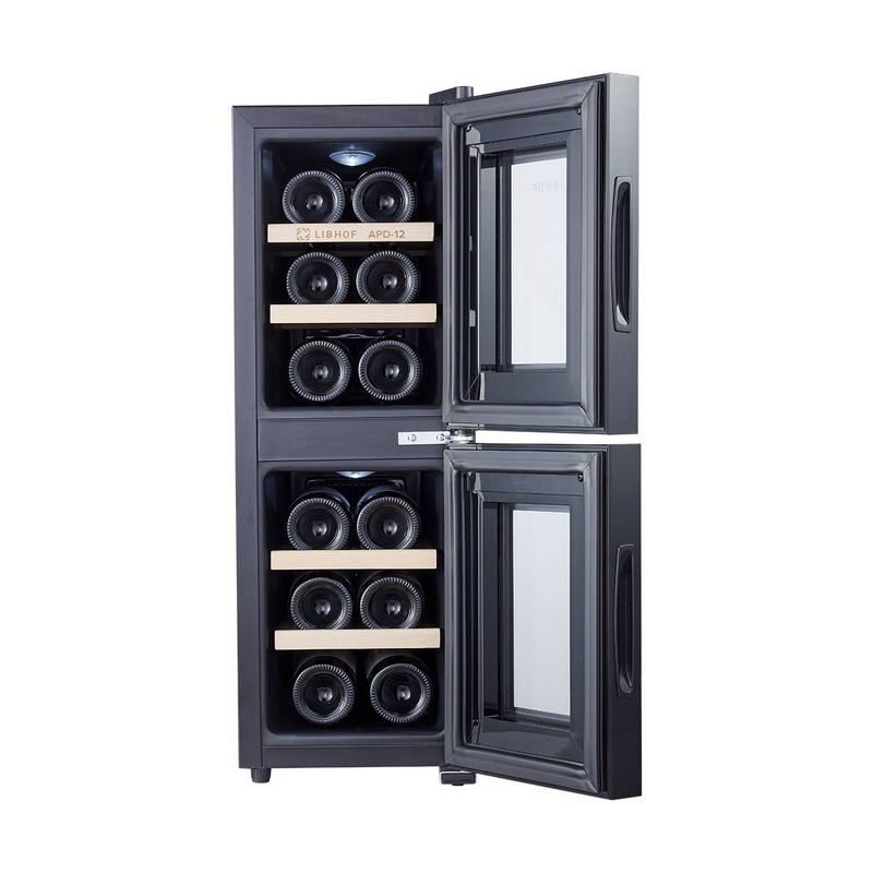 Фото Шкаф винный Libhof APD-12 black — арт. libapd12b 9